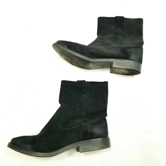 Zigi Soho Black Suede Cannoli Boots size 8.5‎ women's - Picture 1 of 8